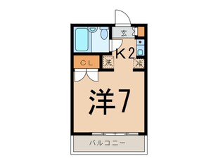 Ｋ５　ＫＡＧＡＭＩの物件間取画像